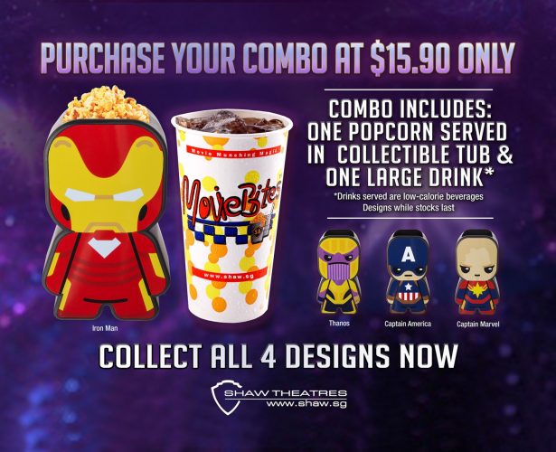 All The Avengers: Endgame Singapore Cinema Goodies In One Place! | Geek ...