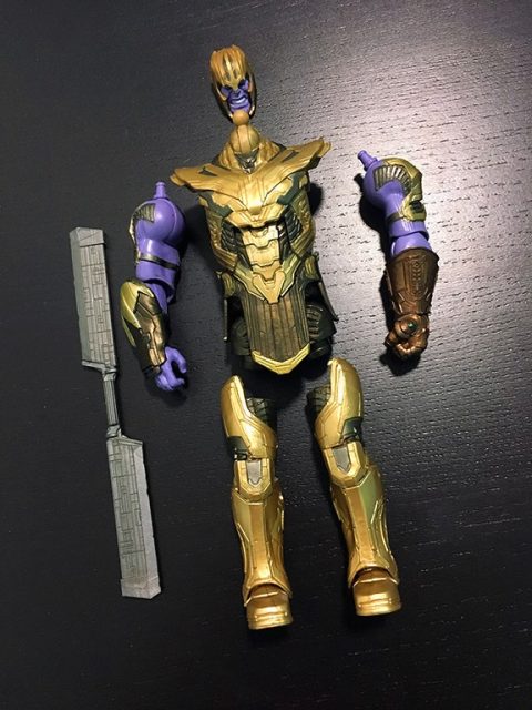 ironman and thanos marvel legends