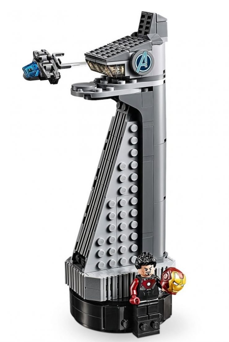 lego avengers tower speed build