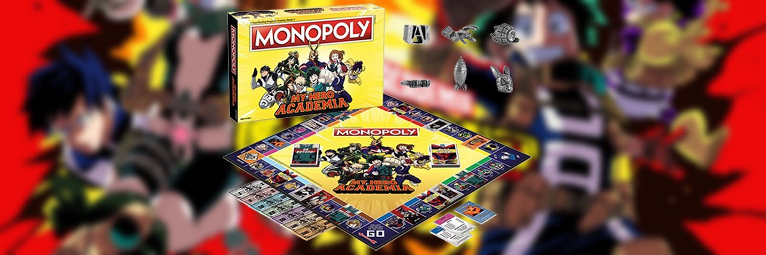 Monopoly My Hero Academia Board Game