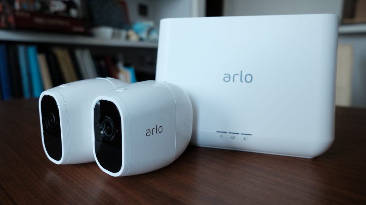 how many arlo pro 2 cameras per base