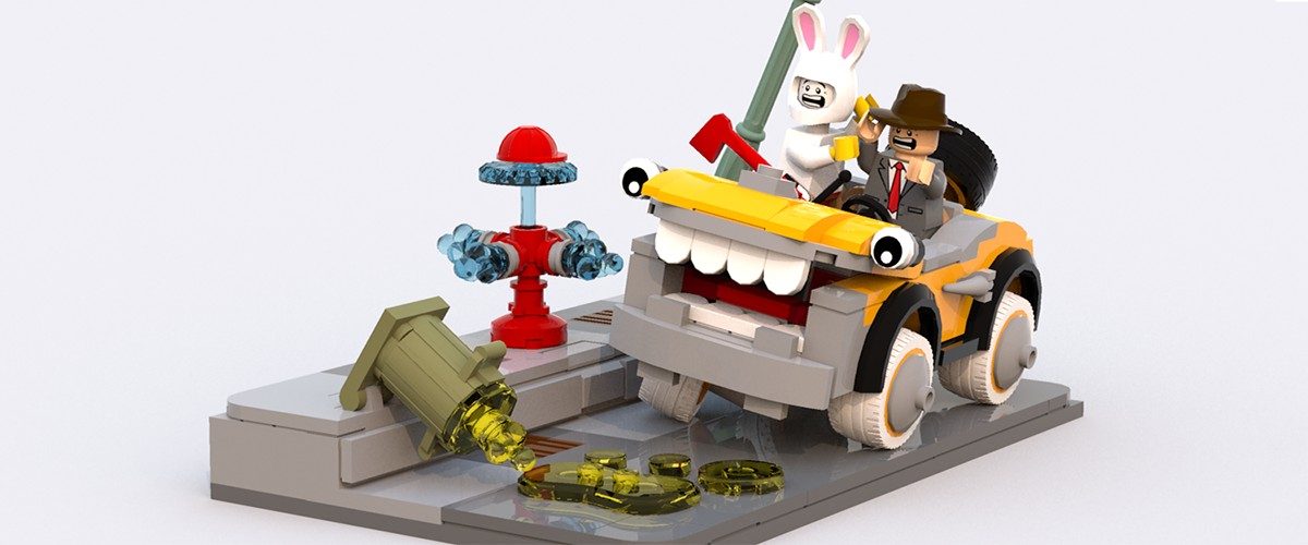 Who Framed Roger Rabbit Comes To Life Accurate LEGO Recreation Geek