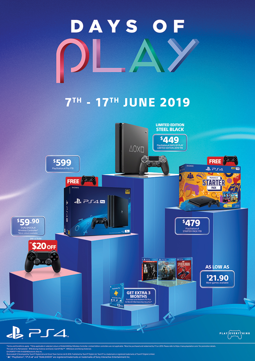 Days of play 2020 deals dualshock 4