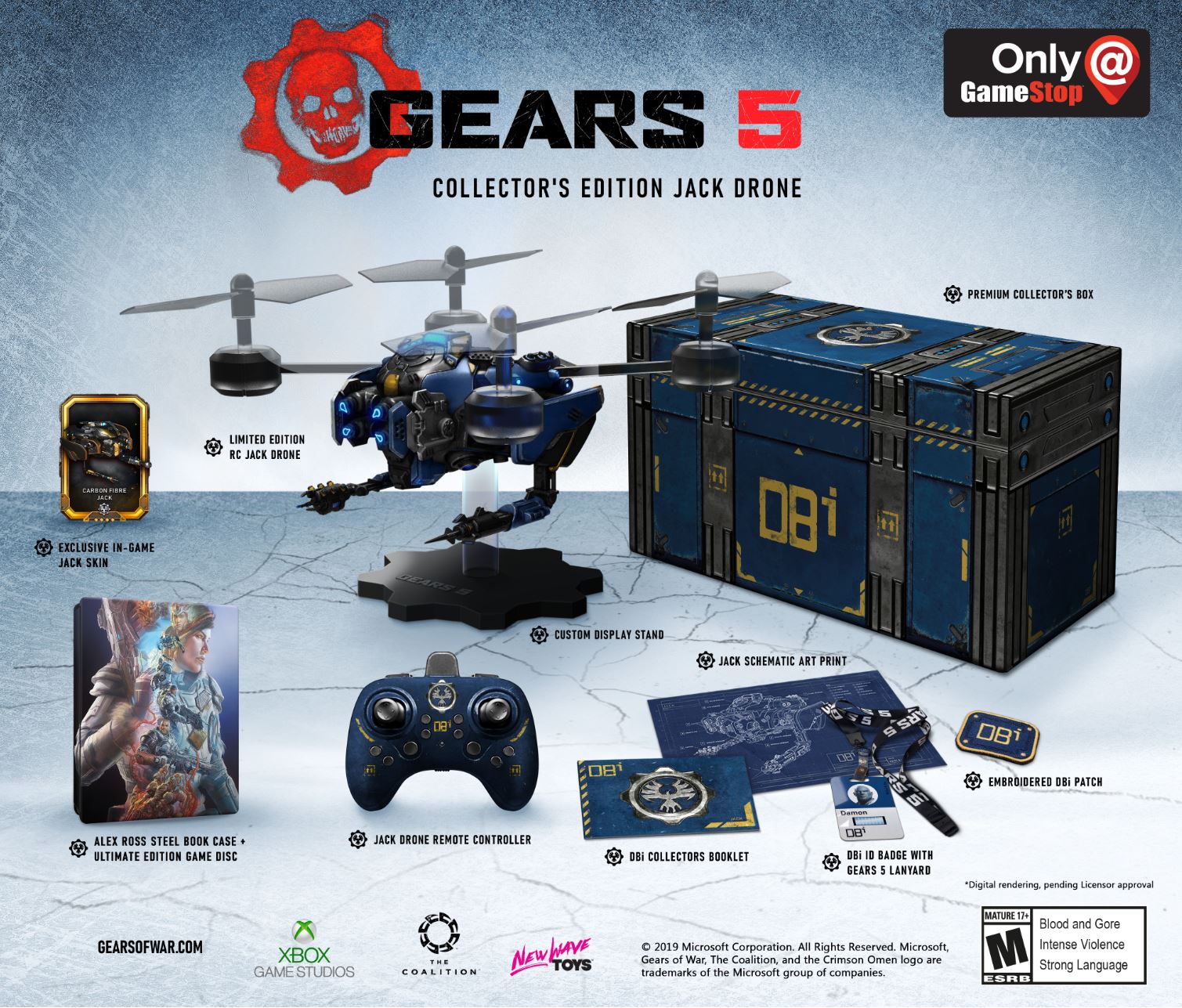  Gears of War 4: Ultimate Edition (Includes SteelBook with  Physical Disc + Season Pass + Early Access) - Xbox One : Gears of War 4  Ultimate Edition: Video Games