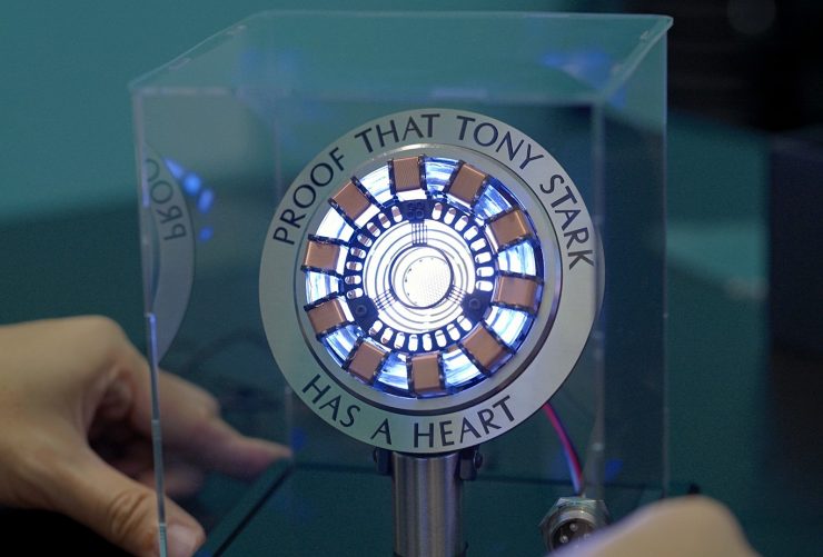 iron man heart reactor toy