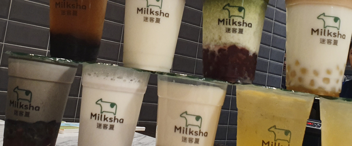 Legendary Taiwan Bubble Tea Milksha opens at Suntec City On