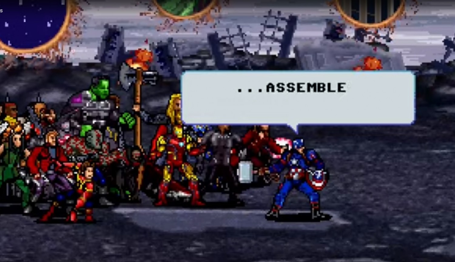 The Avengers assemble for one final battle in Endgame