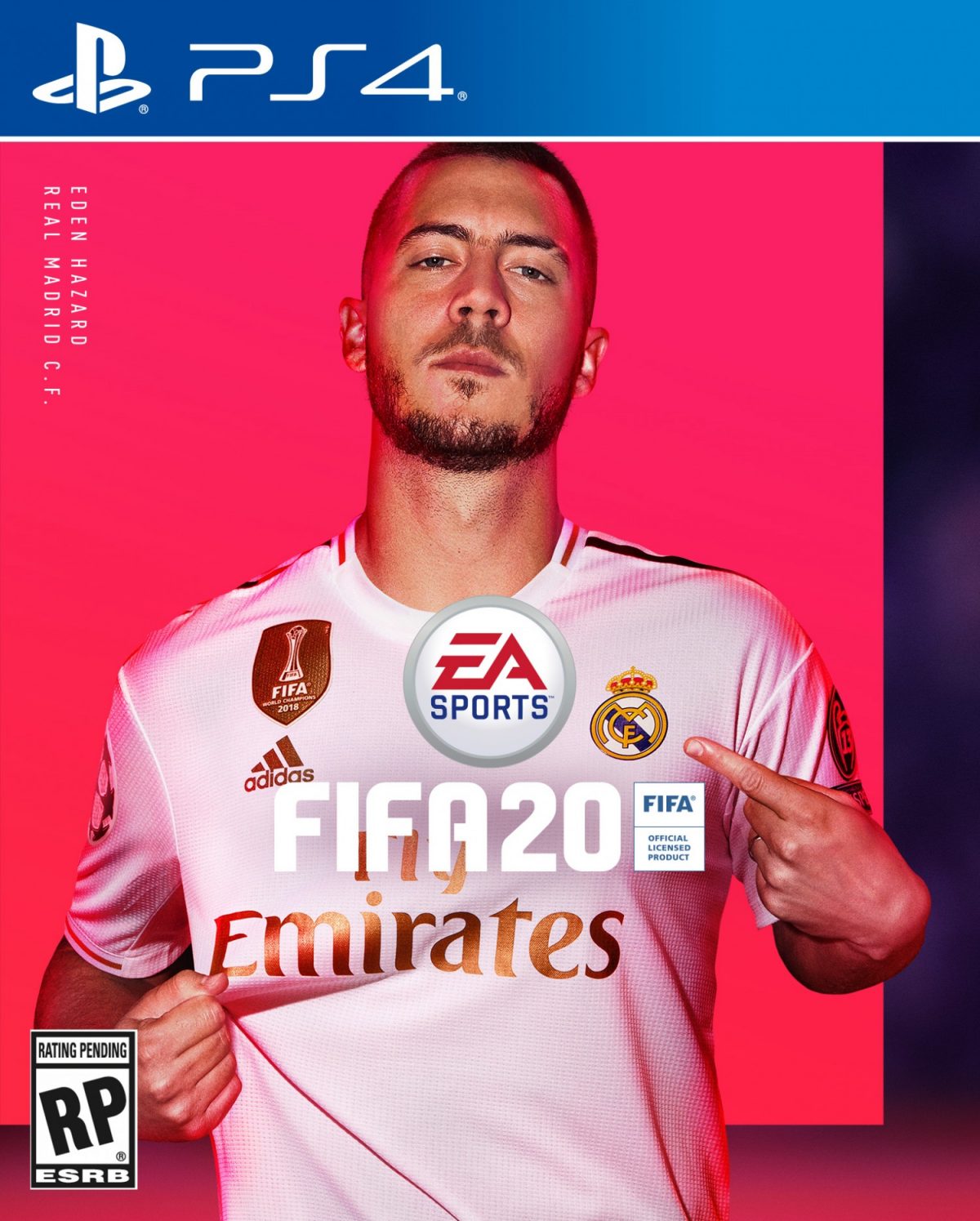 Eden Hazard & Virgil van Djik Front EA Sports' FIFA 20 ...