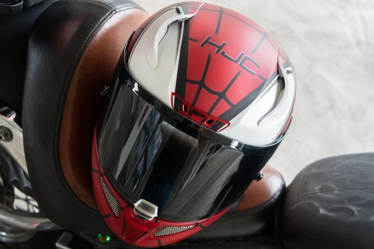 Ride Like A Badass With These Spider-Man Themed HJC Motorcycle Helmets ...