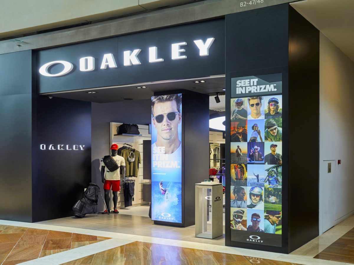 Oakley Turns Up The Heat With The A New Store At Marina Bay Sands ...