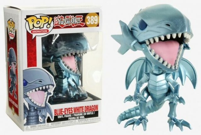blue eyes toon dragon funko pop