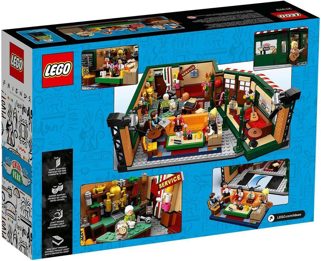 Leaked 21319 LEGO Ideas Friends Boxset 