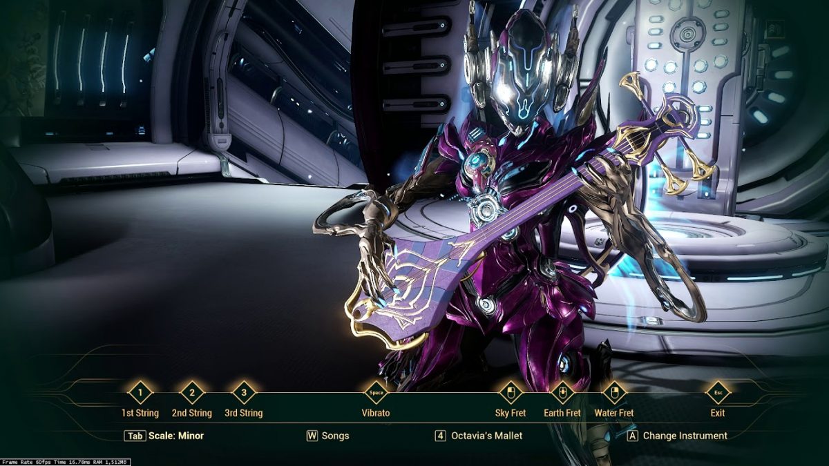 Warframe now has fully-playable guitar-like instruments called Shawzin