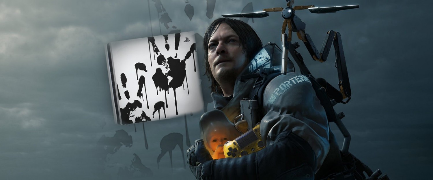 No, there isn't a baby in the limited edition Death Stranding controller