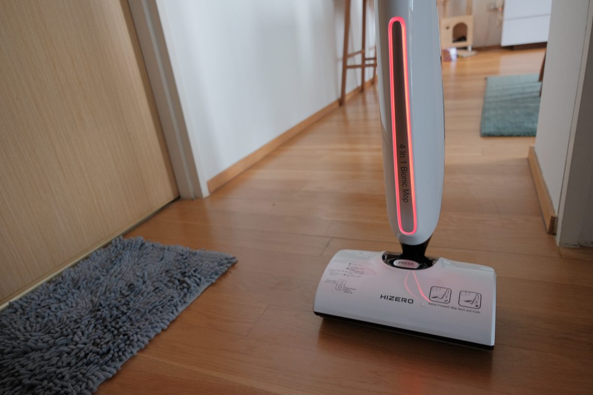 Hizero vacuum mop review sale