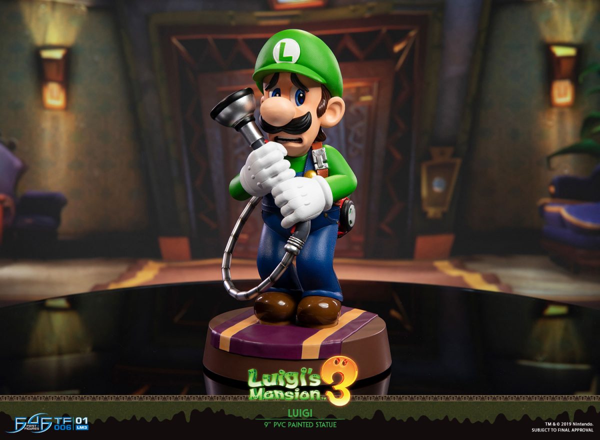 First 4 Figures' Luigi's Mansion 3 Figure Is Appropriately Spooky