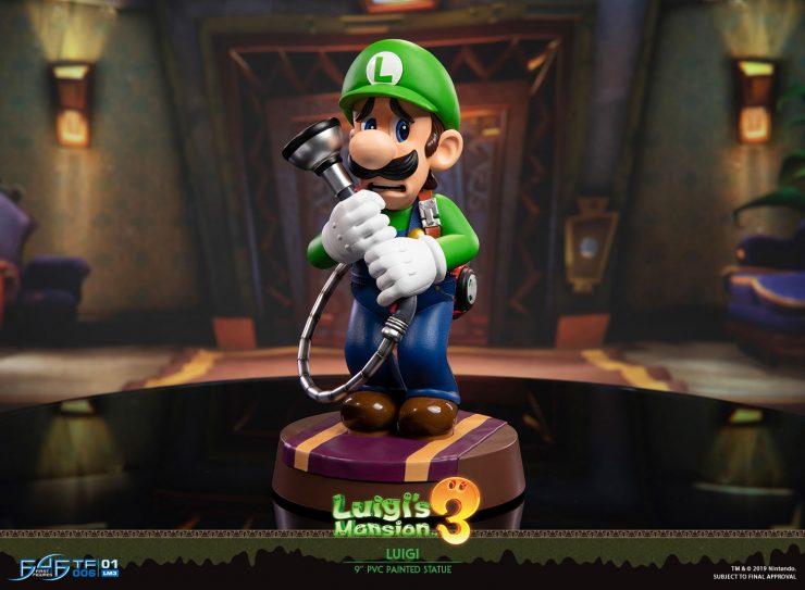 Spooky Luigi Mansion 3 Statue By First 4 Figures Celebrates Halloween ...