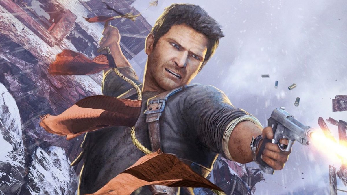 Nathan Drake played by Tom Holland in Uncharted movie