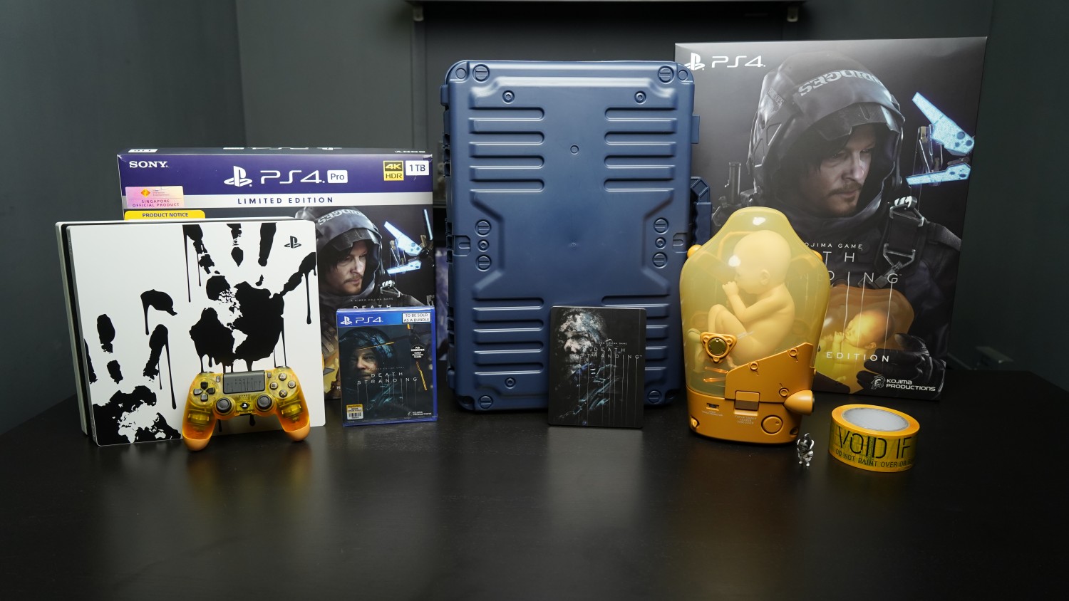 Death Stranding Limited Edition PS4 Pro unboxing 