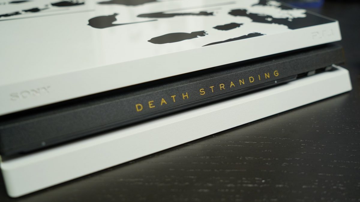 Death Stranding Limited Edition PS4 Pro unboxing 