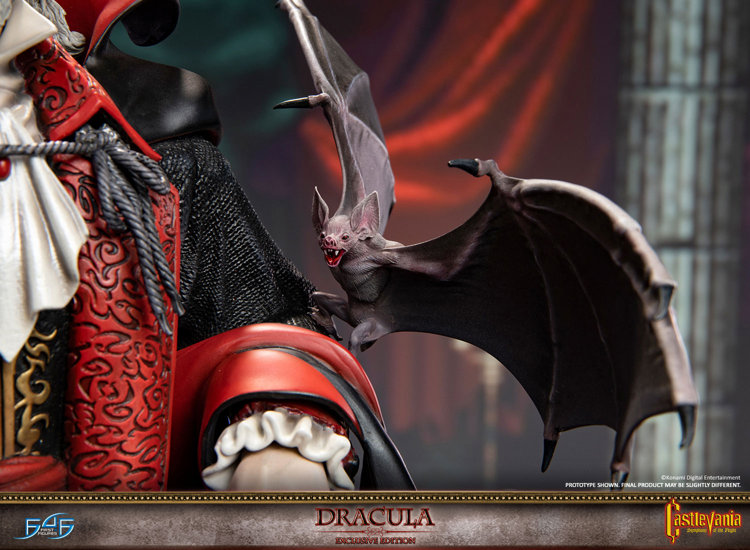 dracula statue castlevania