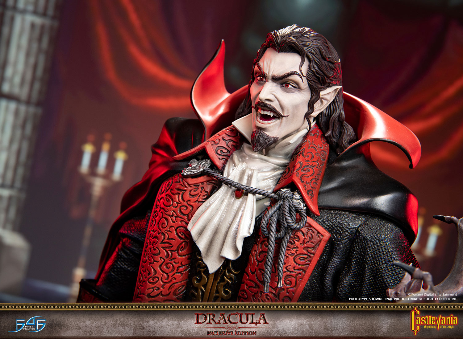 dracula statue castlevania