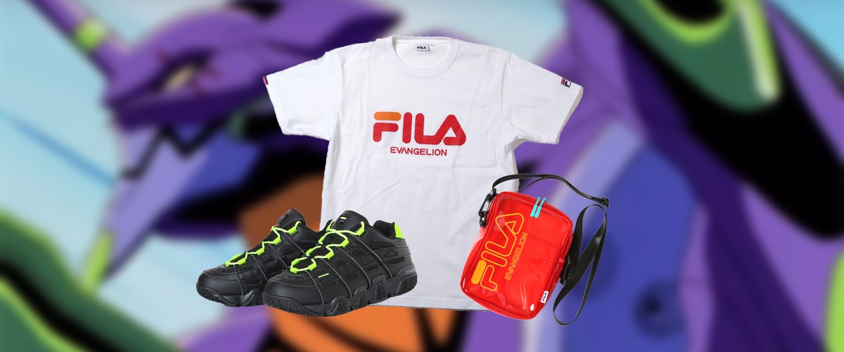 These Neon Genesis Evangelion x FILA Apparel Will Get You Ready