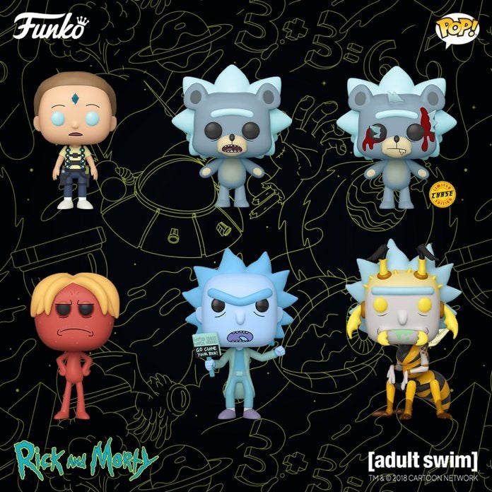 new rick and morty funko pop