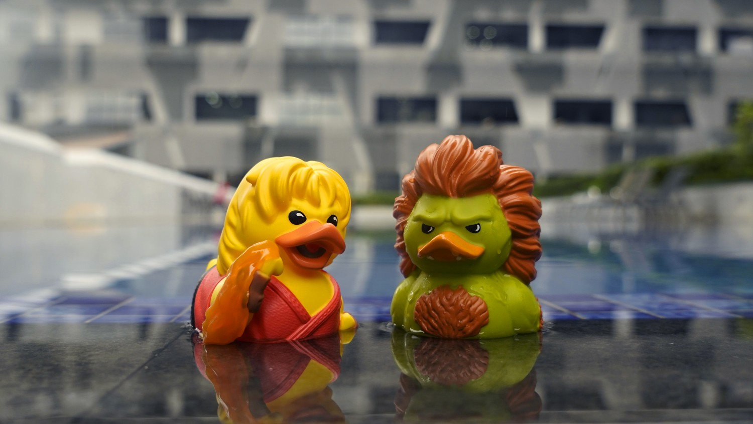 Street Fighter Blanka TUBBZ Cosplaying Duck Collectible - Numskull