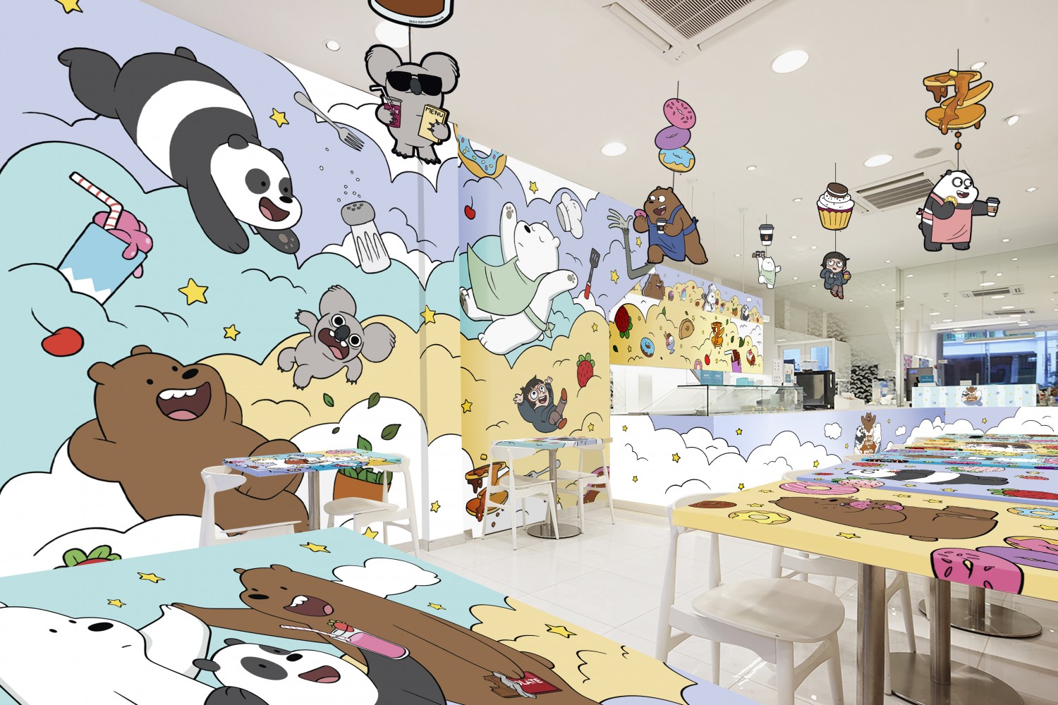 World's First We Bare Bears Themed Cafe Is Opening In Singapore From  January 2020 | Geek Culture