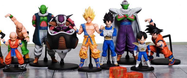 The Dragon Ball Z Smash Battle Miniatures Game By Kids Logic Co. Is A ...