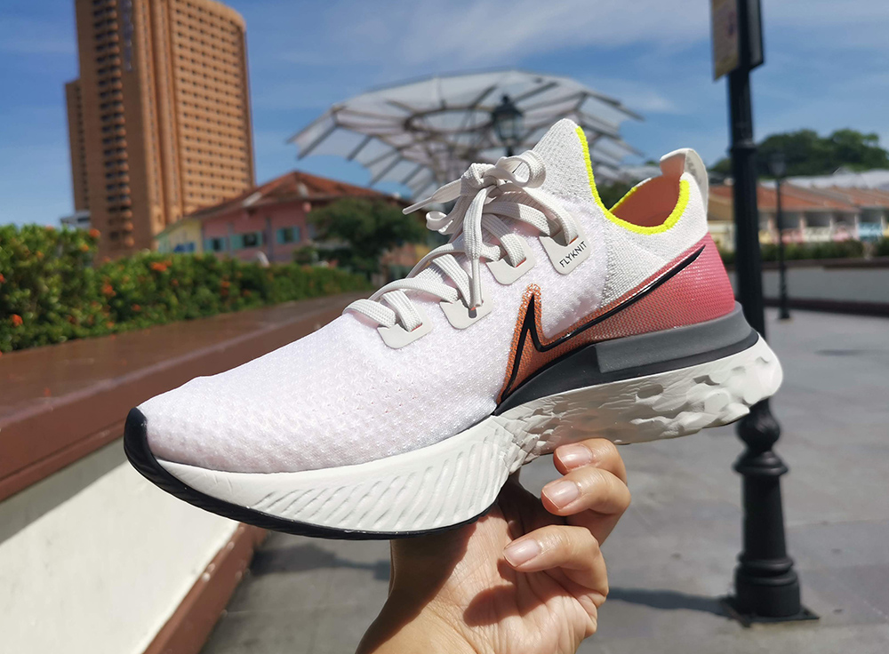 nike react infinity run flyknit sneakers