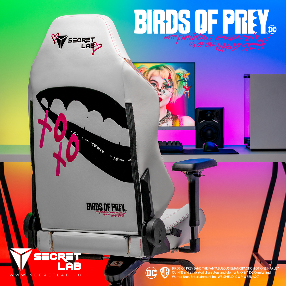 Secretlab Celebrates Birds Of Prey s Release With Fantabulous Limited Edition Gaming Chair Geek Culture