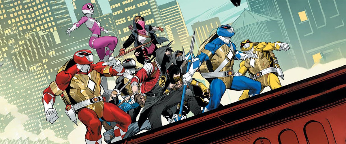 Power Rangers And Teenage Mutant Ninja Turtles Meet In Epic 