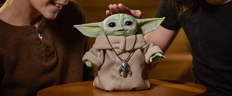 mini yoda animatronic