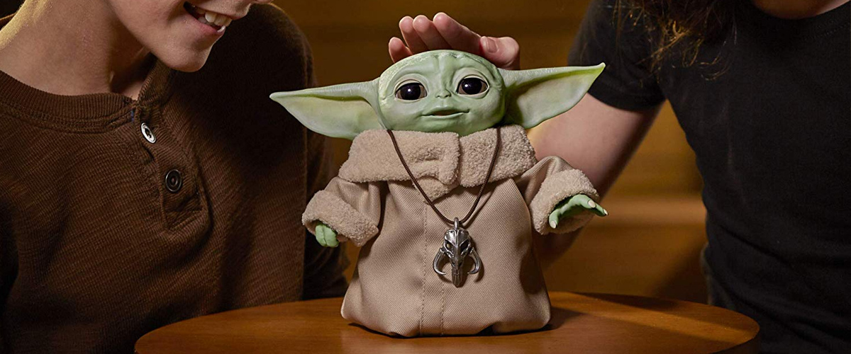 Amazonsg Exclusive Hasbros Baby Yoda Animatronic Toy Now Available