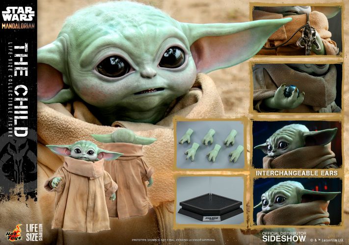 Hot Toys Unveils Glorious Life Sized Baby Yoda For Launch In Early