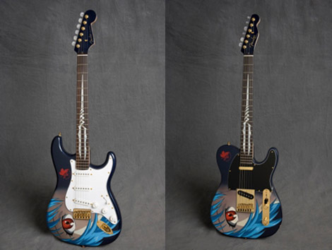 neon genesis evangelion telecaster