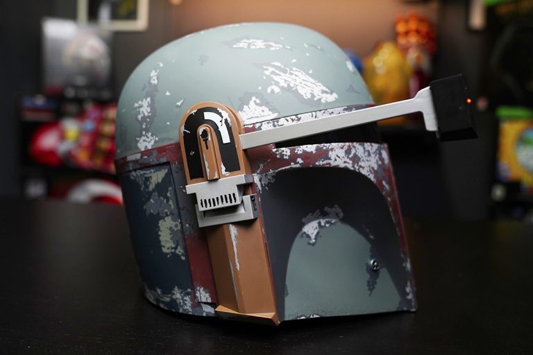 star wars the black series boba fett premium electronic helmet replica