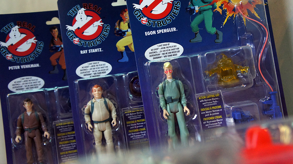 the real ghostbusters action figures