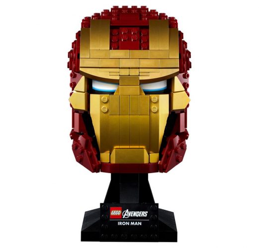 lego iron man helmet argos