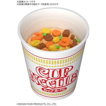 bandai spirits nissin best hit chronicle series cup noodle model kit