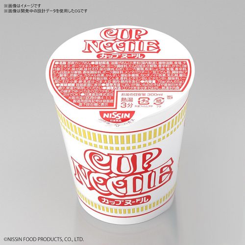 bandai spirits nissin best hit chronicle series cup noodle model kit