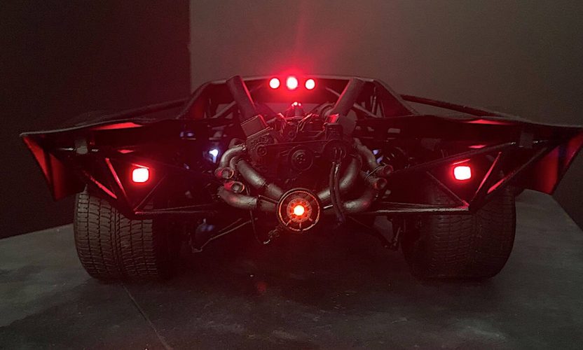 Here's A Closer Look At The Batmobile Muscle Car From Matt Reeves' The