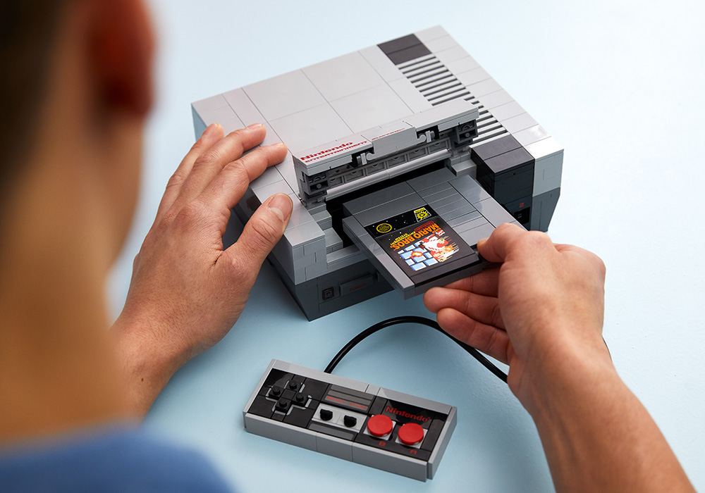 We Build the LEGO: Nintendo Entertainment System and it Contains a