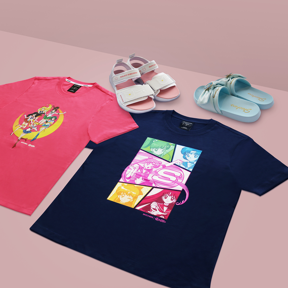 Sailor moon x online skechers sandals