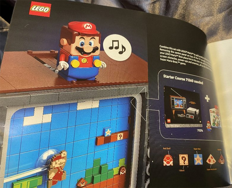 mario tv lego