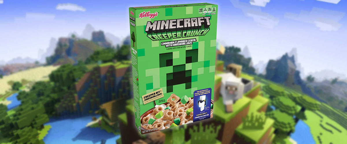 You Can Now Eat Minecraft Creepers In New Kellogg S Cereal Geek