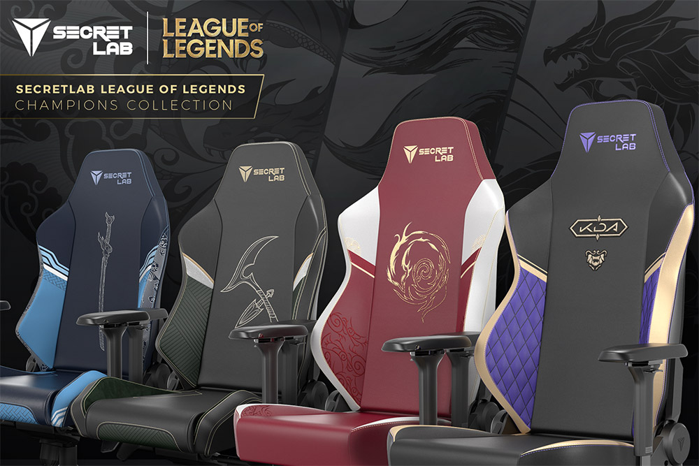 Secretlab Unveils Official League Of Legends And K DA Gaming Chair