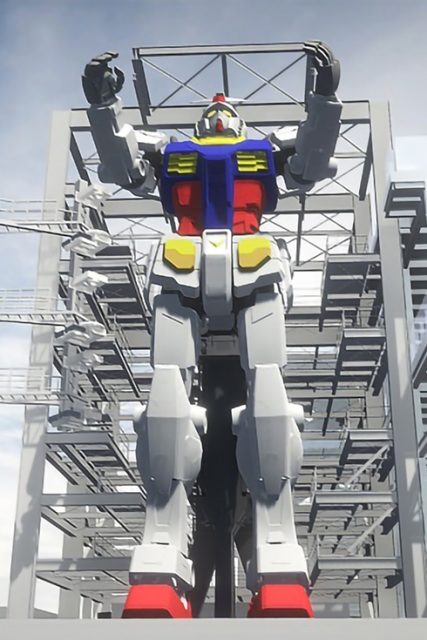 Shinto Priests Bless Japan's Life-Size Gundam Head In Completion ...